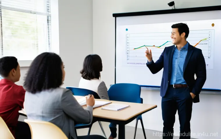 평생교육사 자격증과 관련된 최신 정보 - **Prompt:** A diverse group of adult students, including men and women of various ethnicities (Cauca...